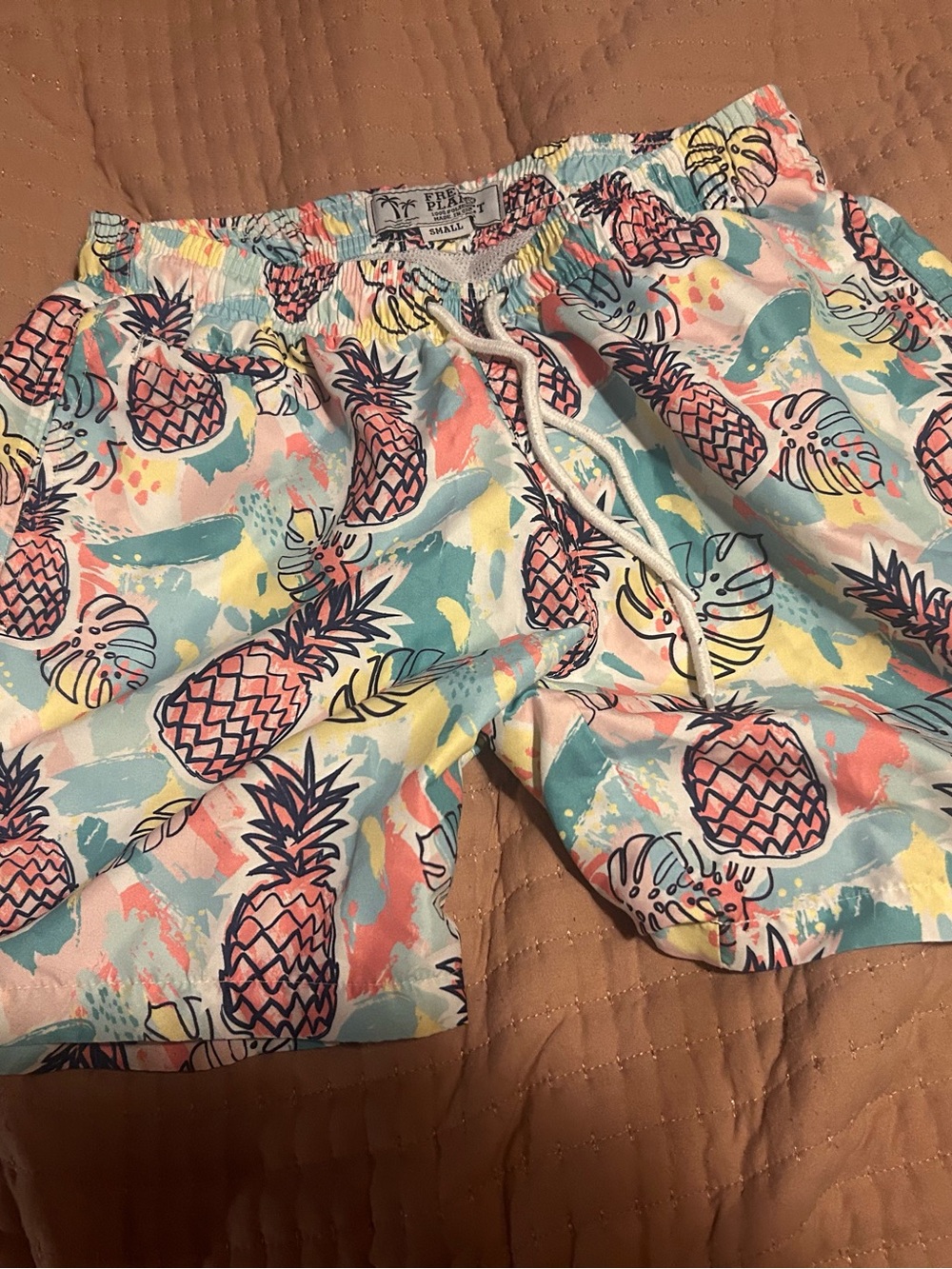 Free Planet swim trunks